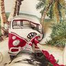 Decostof Gobelinstuk VW Bulli – natuur/rood,  thumbnail number 4