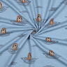 Sweatshirt geruwd Walrussen | by Poppy – licht jeansblauw,  thumbnail number 3