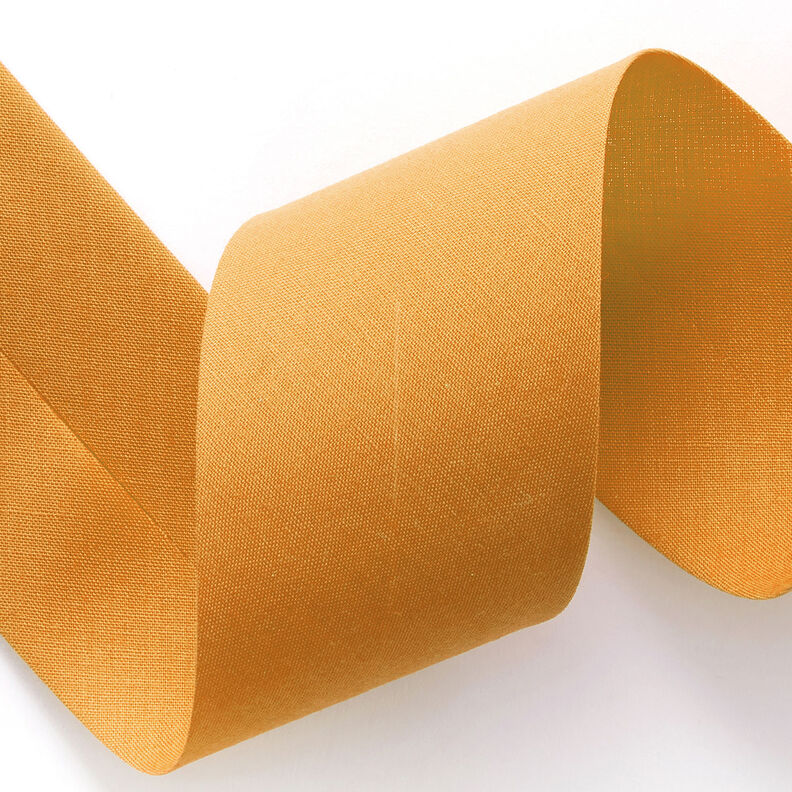 Biasband Polycotton [50 mm] – mosterd,  image number 2