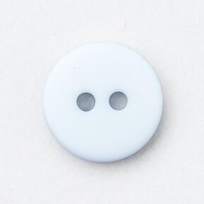 2-gats knoop rond [Ø 11 mm] – zilverblauw, 