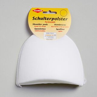 Schoudervulling zonder haakjes [2 stuks | 10,5 x 13 x 5 cm] - wit | KLEIBER, 