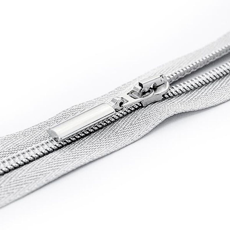 Eindeloze ritssluiting | Prym – zilver metallic,  image number 3
