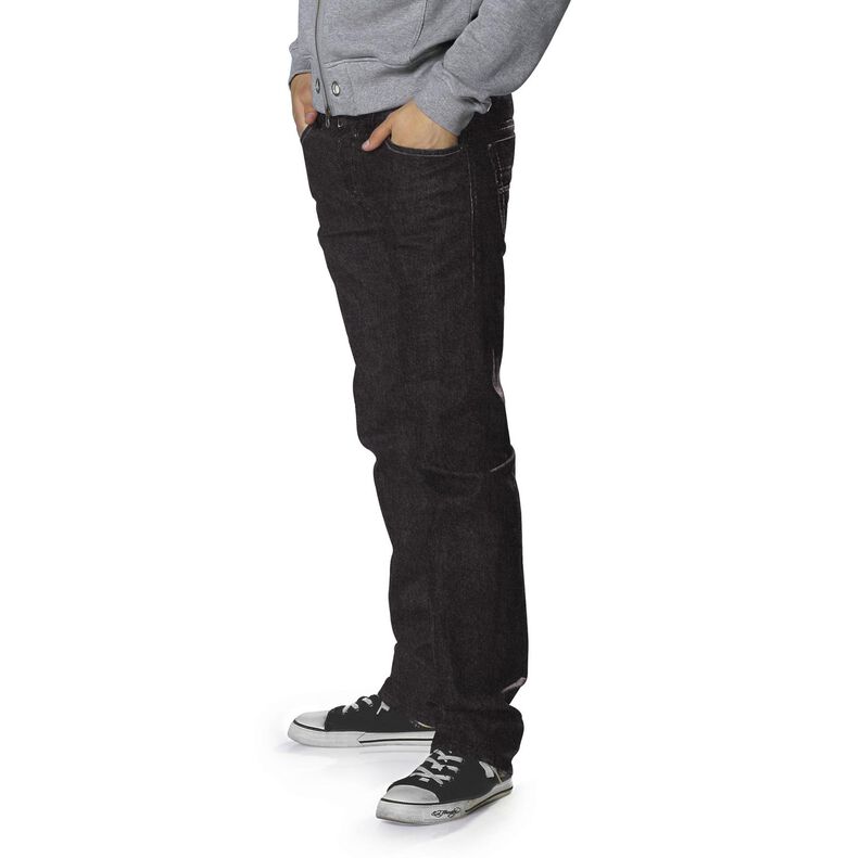 Stretch denim katoenmix medium – zwart,  image number 7