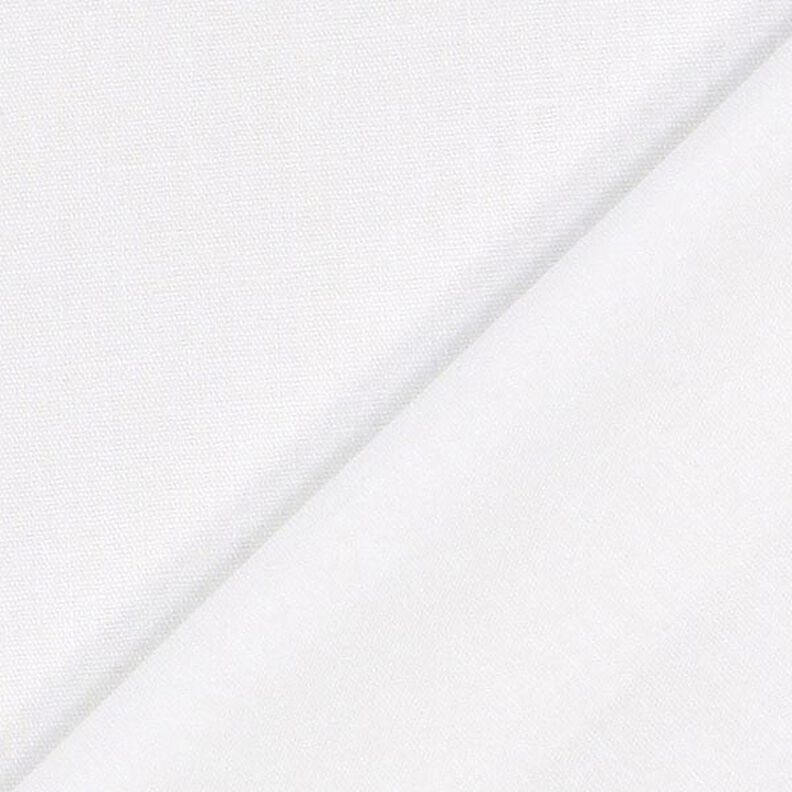 Popeline stof stretch – wit,  image number 3