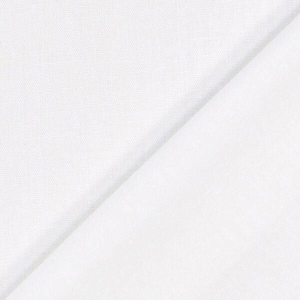Popeline stof stretch – wit,  image number 3