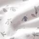 GOTS Katoenjersey Aquarel bloemetjes – ecru/riet,  thumbnail number 2