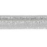 Paspelband Metallic [10 mm] – zilver metallic,  thumbnail number 2