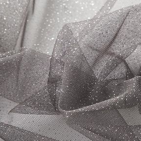 Glittertule royal – donkergrijs/zilver, 