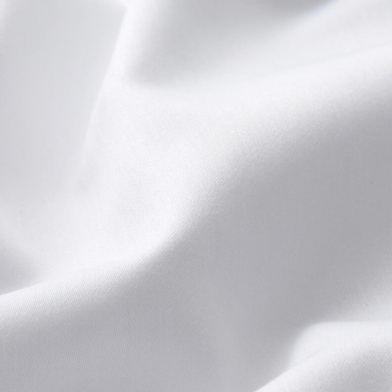 Katoensatijn Effen – wit,  image number 3