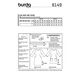 Jurk, Burda 6149 | 34-44,  thumbnail number 9