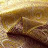 Kledingsjacquard metallic paisley – lila/goud,  thumbnail number 3