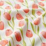 Decostof Half panama Tulpen – ivoor/kreeft,  thumbnail number 2