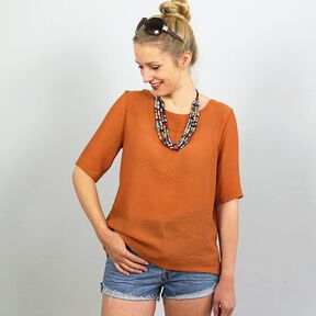 FRAU YOKO - korte tuniek met plooien op de rug, Studio Schnittreif | XS - XXL, 