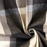 Mantelstof Katoenmix grote tartan-ruit – lichtbeige/oudzilver,  thumbnail number 3