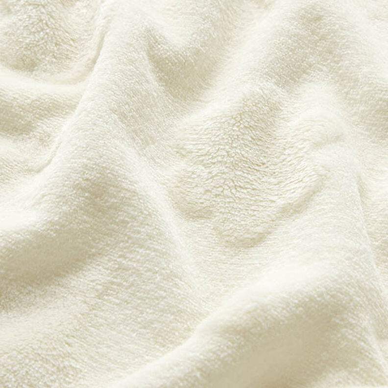 Gezellige fleece Sterren en bloemen – ecru,  image number 2