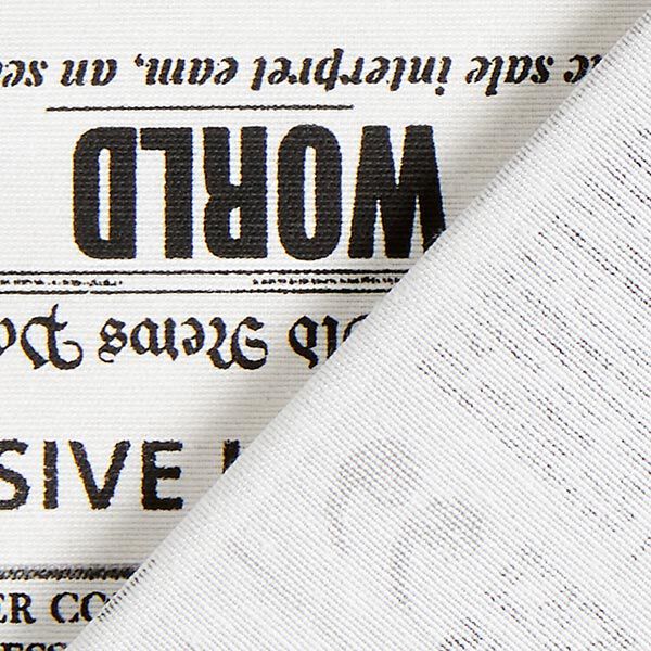 Decostof Ottomane News – wit/grijs, image number 4