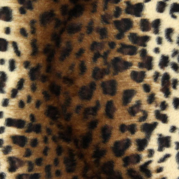 Kunstvacht luipaard – beige,  image number 1