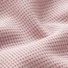 Mini Katoenen wafel jersey effen – oudroze,  thumbnail number 3
