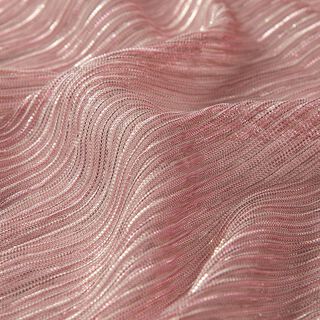 Transparante plissé glitterstrepen – roze, 