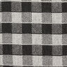 Jasstof dubbele ruitstof – zwart/wit,  thumbnail number 1
