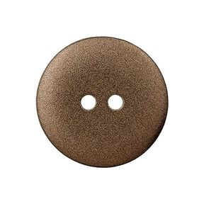 Polyester knoop Metallic 2-gats – bruin, 