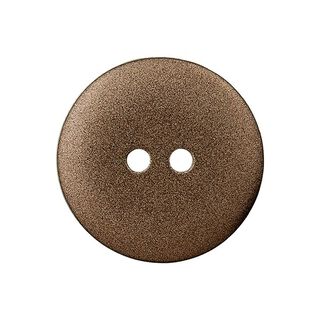 Polyester knoop Metallic 2-gats – bruin, 