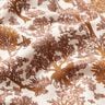 Decostof Half panama Dieren in het bos – wit/karamel,  thumbnail number 2