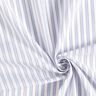 Katoenen stof tweekleurige strepen – wit/lichtblauw,  thumbnail number 3