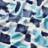Viscosejersey Ikat-motief – hemelsblauw/nachtblauw,  thumbnail number 2