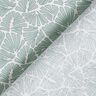 Gecoate katoen abstracte minibladeren – licht mint/wit,  thumbnail number 5