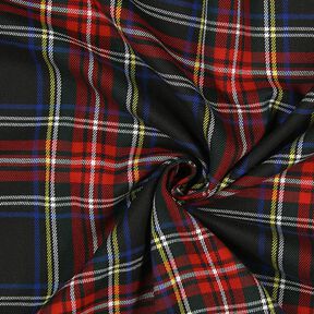 Schotse ruit tartan ruit groot – zwart, 