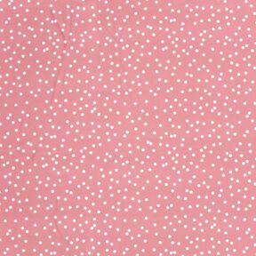 Badpakstof UPF50 Kleine stippen – roze/wit, 