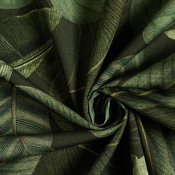 Outdoorstof Canvas Palmbladeren – donkergroen,  image number 3