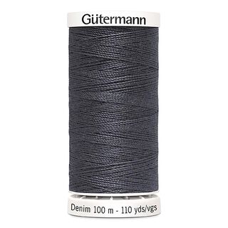Jeansdraad [9455] | 100 m  | Gütermann – grijs, 