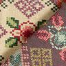Decostof Gobelin Kruissteek – lichtbeige/karmijnrood,  thumbnail number 4