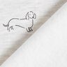 Sweatshirt geruwd Honden Mix – ecru,  thumbnail number 5