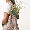 Decostof Half panama Grote bloesems – natuur/pink,  thumbnail number 6