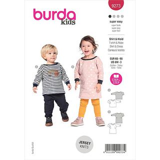 Jurk, Burda 9273 | 68-98, 
