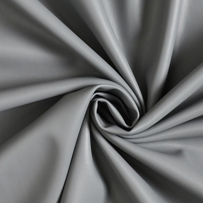 Imitatieleer met velours achterkant  – grijs,  image number 1