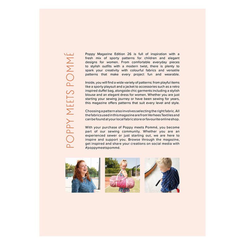 Poppy Tijdschrift 26 | Poppy Fabrics – creme,  image number 10