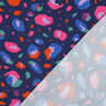 GOTS Katoenjersey Animal | Nerida Hansen – marineblauw/oranje,  thumbnail number 4