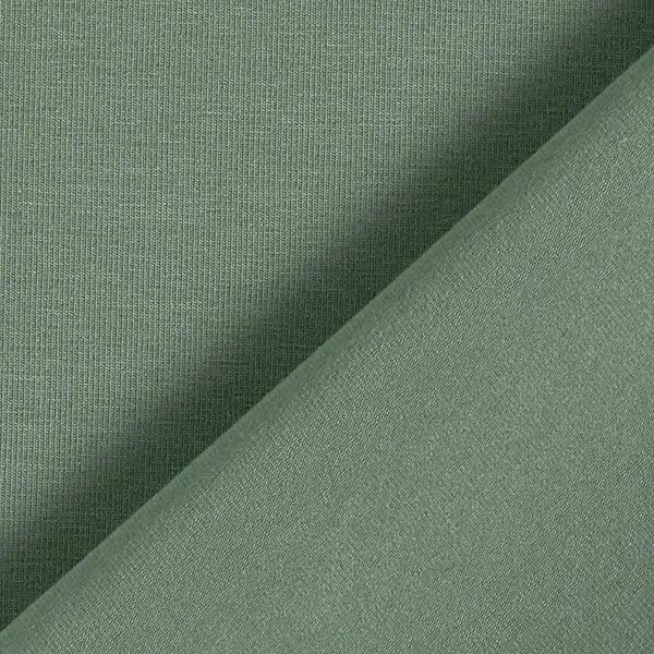 Katoenjersey medium effen – olijf, image number 5