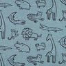 Sweatshirt Safaridieren | by Poppy – duifblauw/anthraciet,  thumbnail number 1