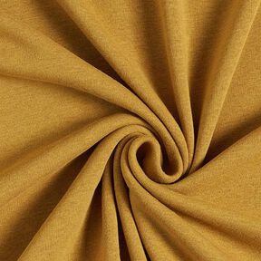 Alpenfleece Knuffelsweat Effen – currygeel, 