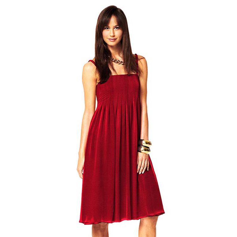 Viscose jersey licht – vuurrood,  image number 9