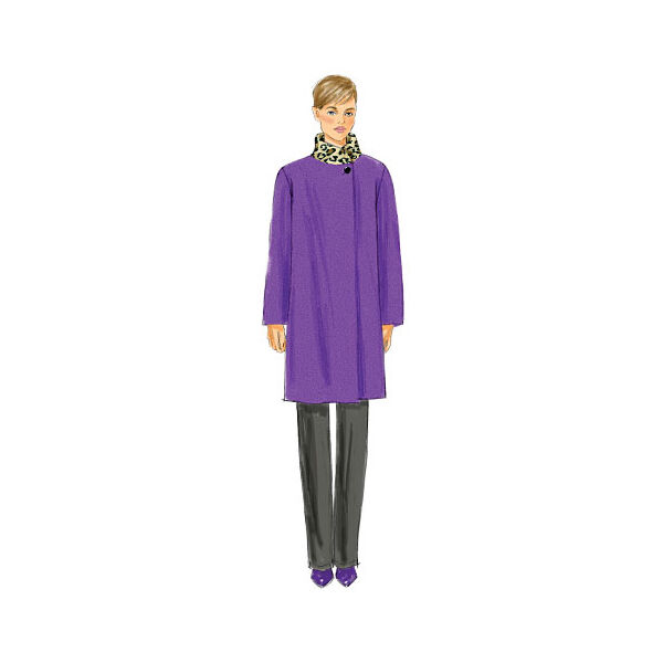Mantel, Butterick 6107|32 - 40|42 - 50, image number 3