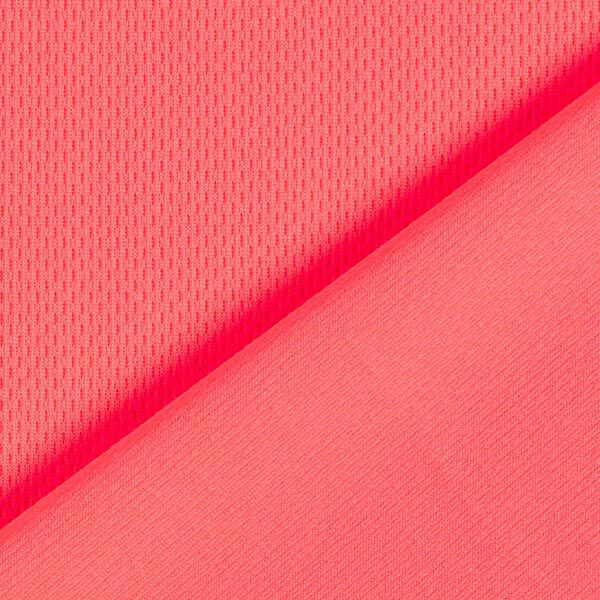 Lichtgewicht sport piqué jersey – neon pink,  image number 3