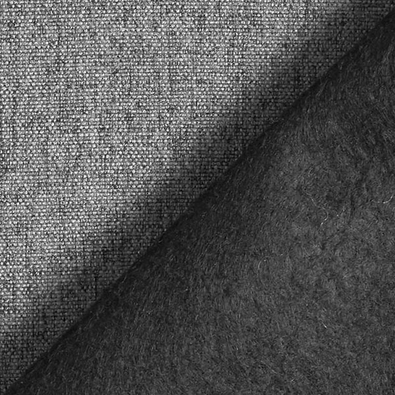 Bekledingsstof fijne melange – donkergrijs,  image number 3
