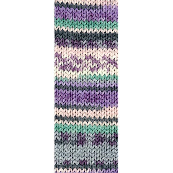 Meilenweit 100 Merino extrafine Rosanna, 100g | Lana Grossa – aubergine/donkergroen, image number 1