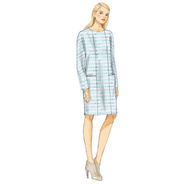 Jurk, Vogue 9022 | 32 - 50, image number 3